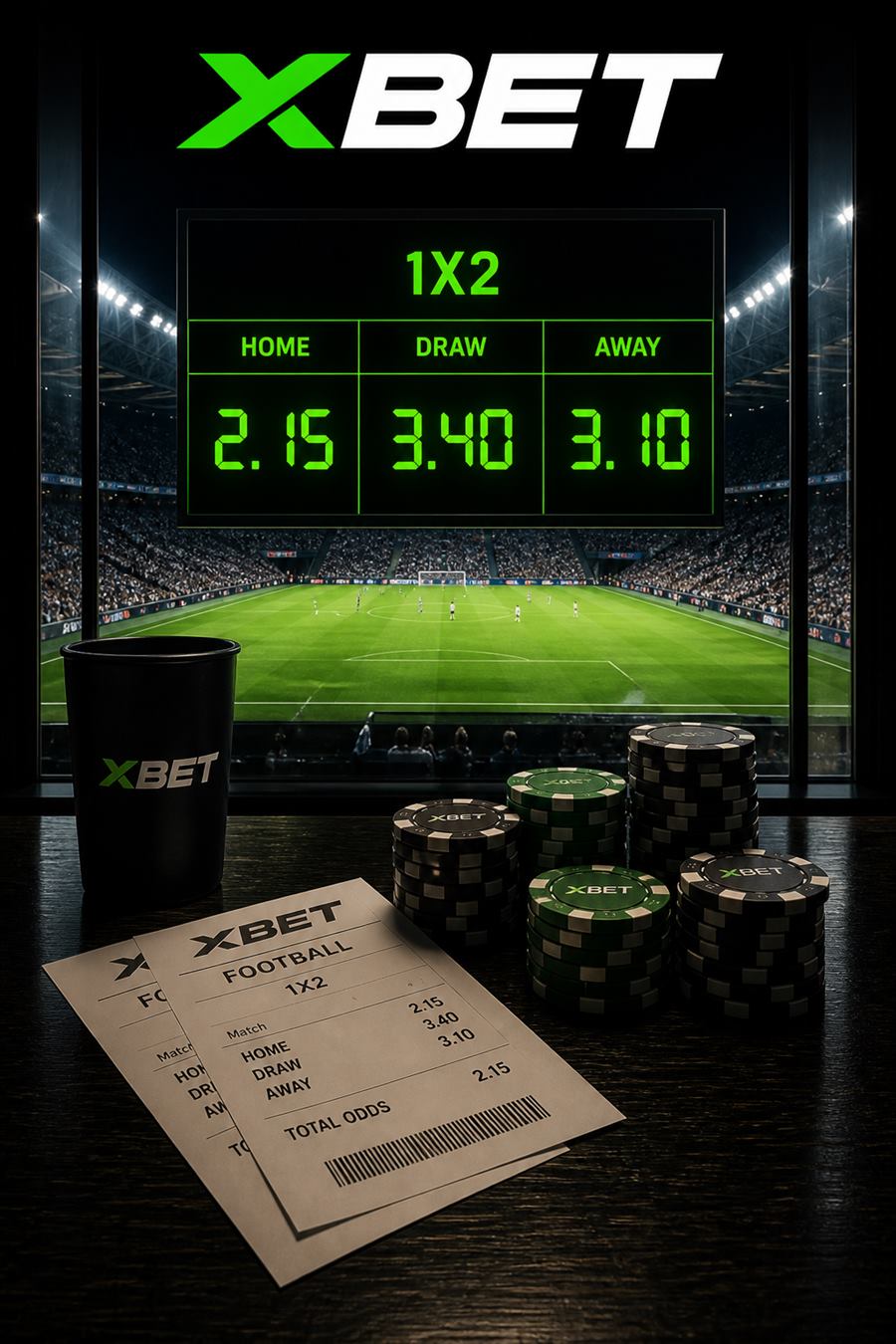 XBet odds cover